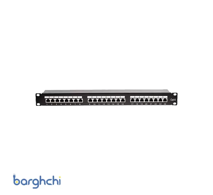 Patch panel 24 ports Loaded meta CAT6 UTP