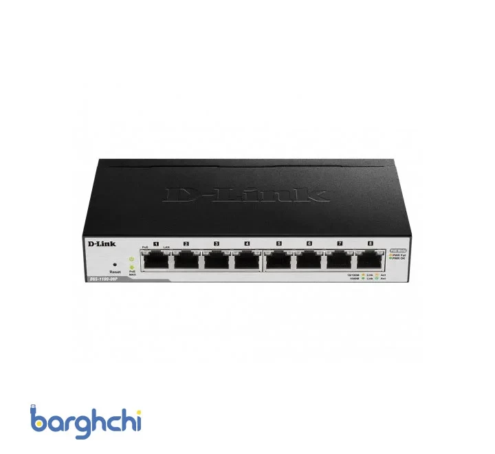 سوئیچ شبکه 10 پورت دی لینک DGS-F1100-10PS