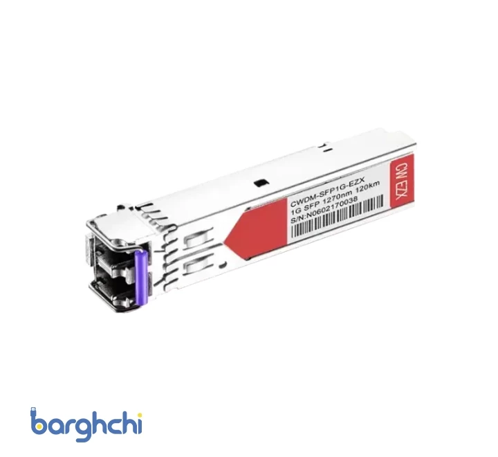 ماژول فیبر نوری سیسکو مدل CWDM 1G EZX 1270 1610