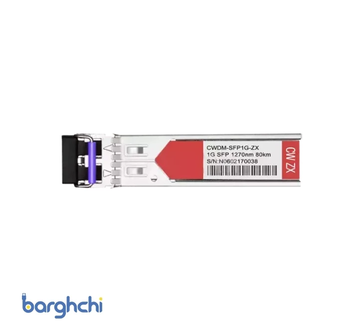 ماژول فیبر نوری سیسکو مدل CWDM 1G ZX 1270 1610-2