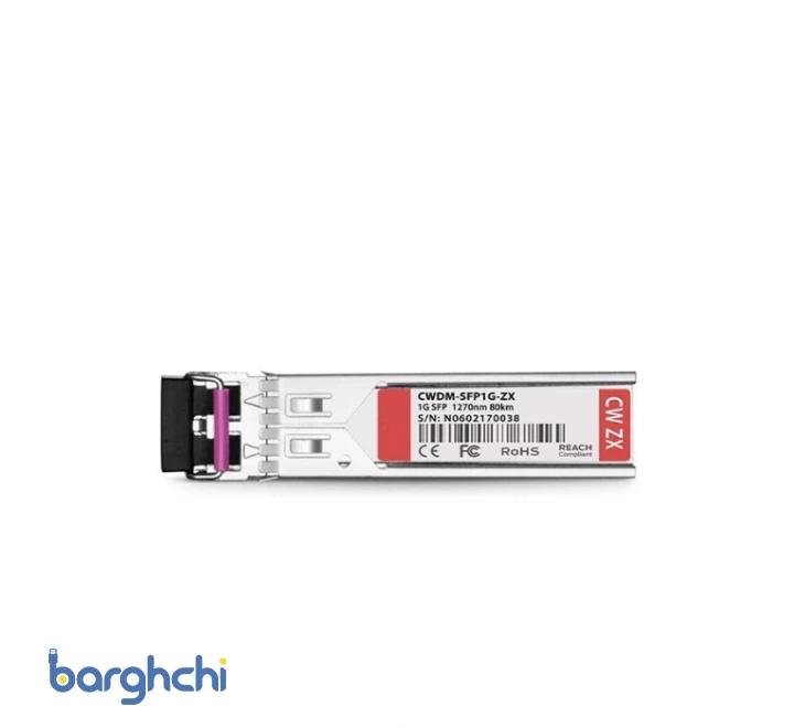 ماژول فیبر نوری سیسکو مدل CWDM SFP 1G ZX 1270nm 1610nm-2