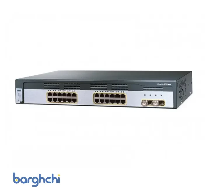 سوئیچ سیسکو مدل 3750G-24TS