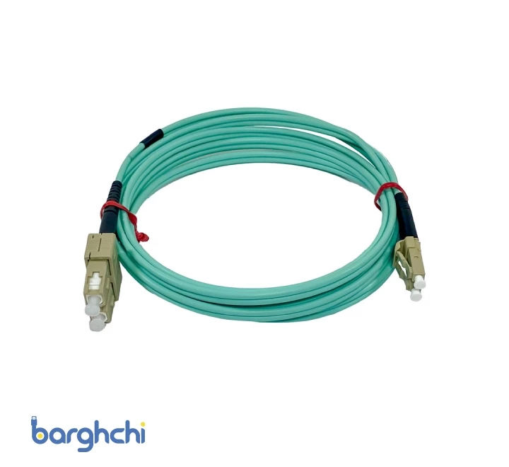 پچ کورد فیبرنوری هلوکیبل 1 متری SC-LC SM DX