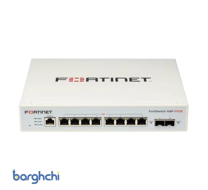 سوئیچ فورتی نت مدل FS-108F-FPOE