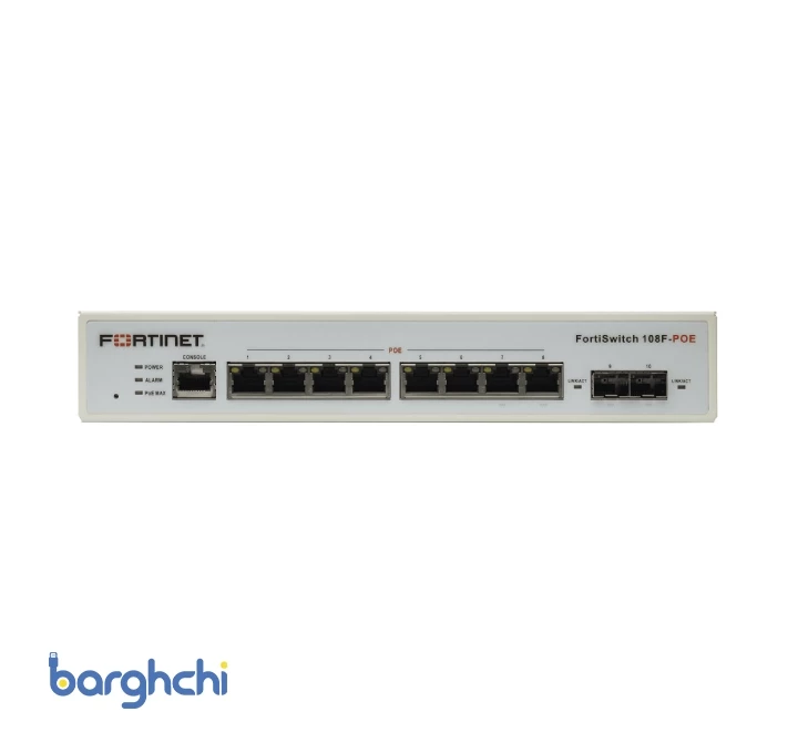 سوئیچ فورتی نت مدل FS-108F-POE