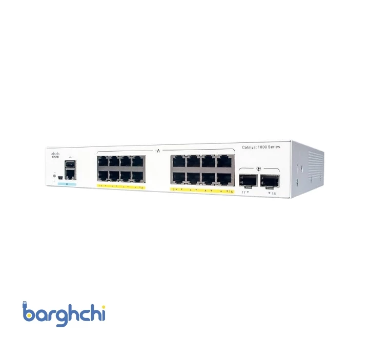 سوئیچ سیسکو مدل C1000-16T-E-2G-L