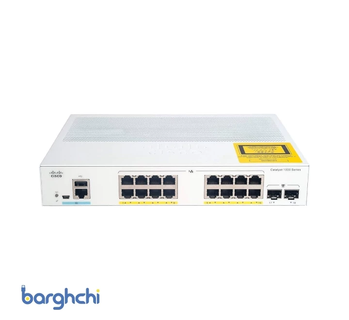 سوئیچ سیسکو مدل C1000-16T-E-2G-L