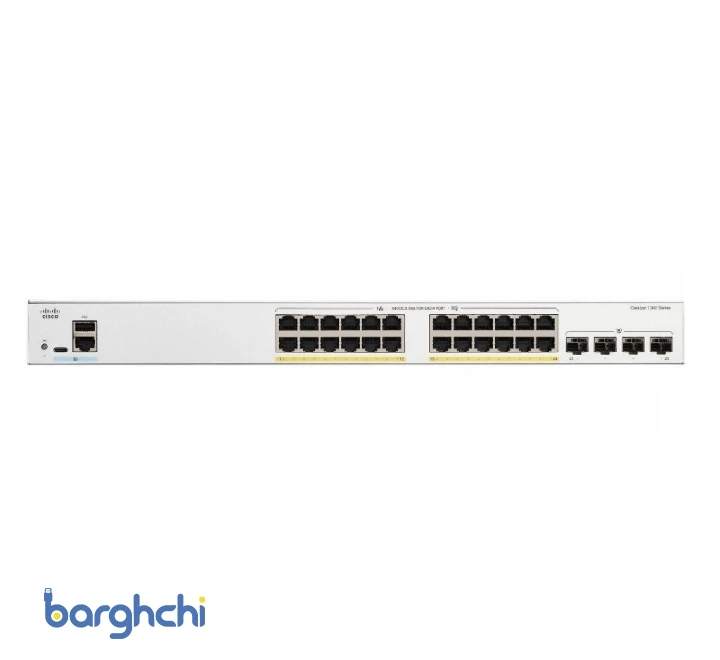 سوئیچ سیسکو مدل C1300-24P-4G