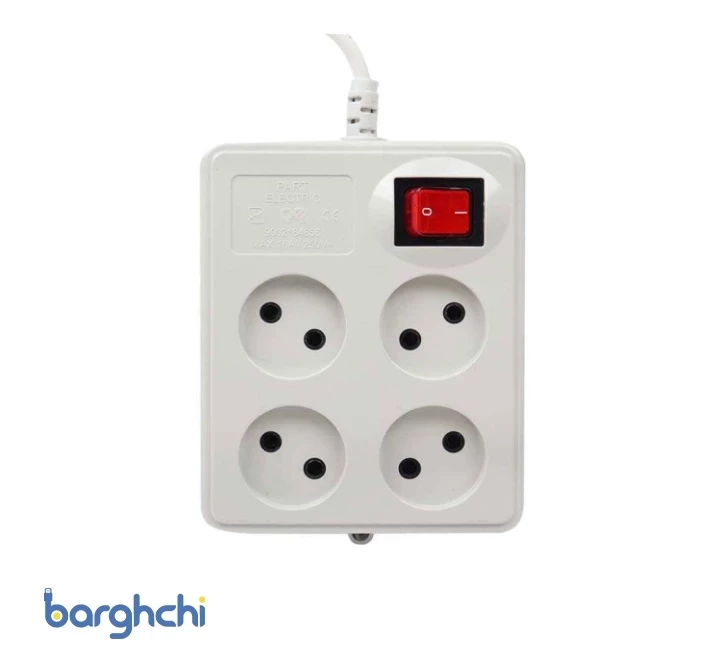 پارت 4 خانه بدون ارت با کابل 18 متر پارت الکتریک مدل 328