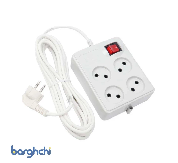 پارت 4 خانه بدون ارت با کابل 18 متر پارت الکتریک مدل 328