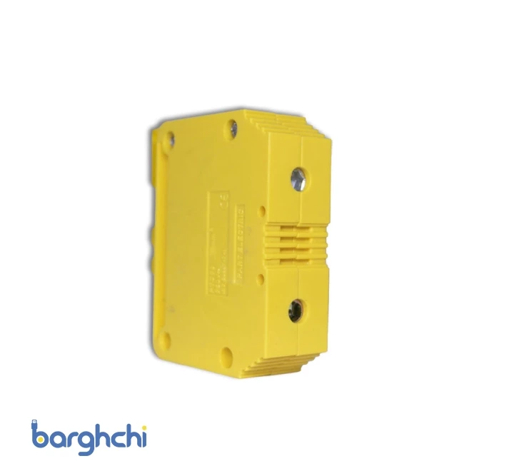 ترمینال ریلی درپوش دار دو تیکه 50A پارت الکتریک مدل 881