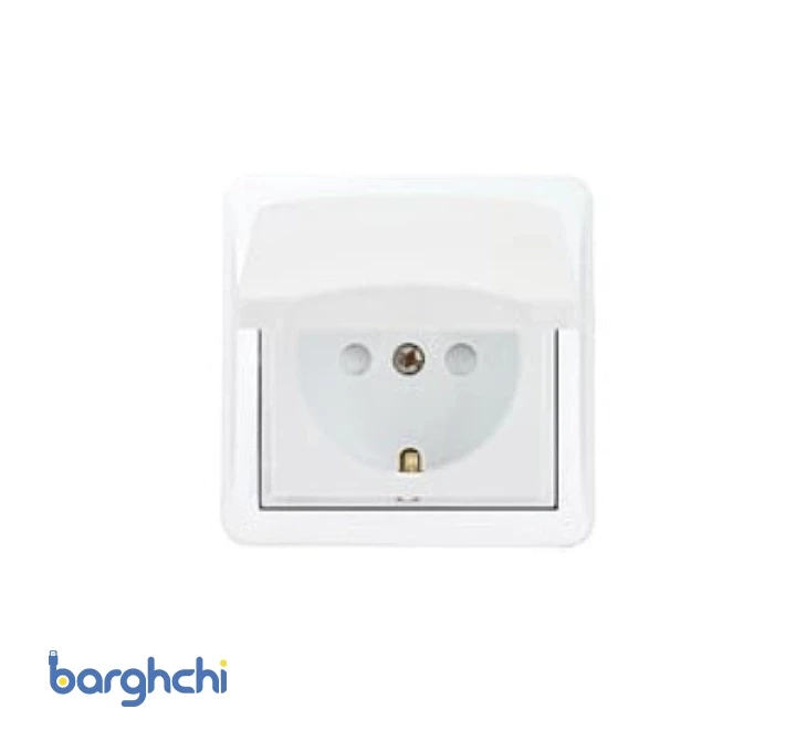 پریز ارت دار دربدار پارت الکتریک مدل شهاب 4059