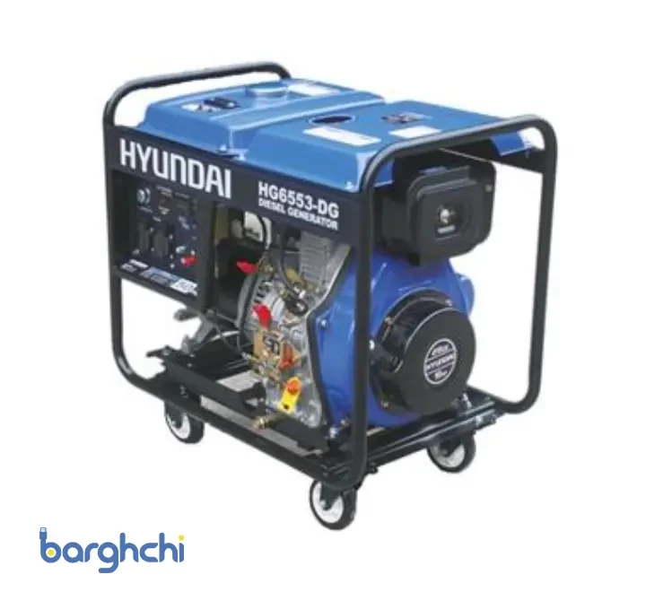 موتور برق بنزینی هیوندای مدل HG6560-DG