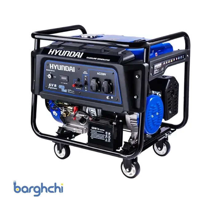 موتور برق بنزینی هیوندای مدل HG6560-DG