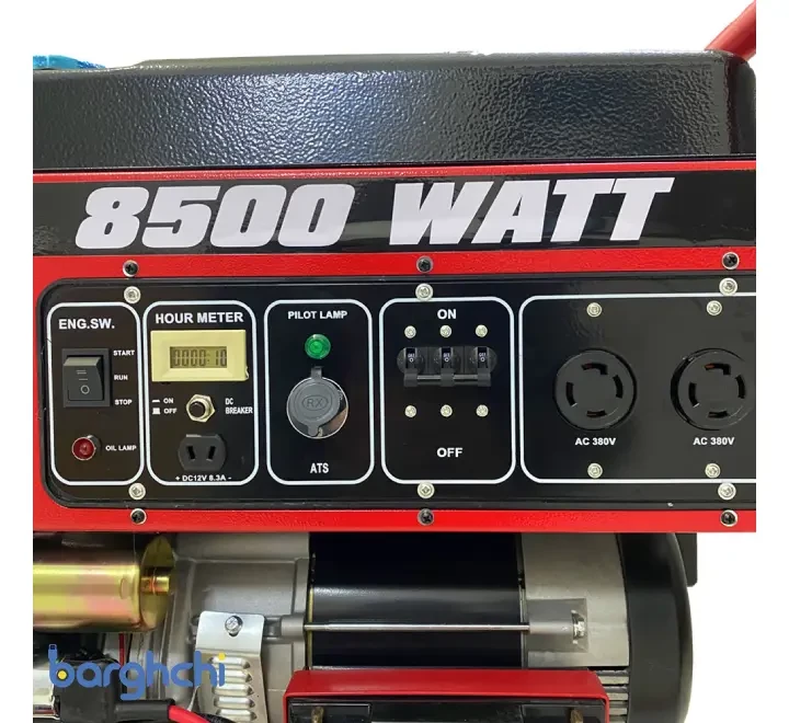 موتور برق بنزینی سه فاز جیانگ دانگ مدل JD8500THEBT_ATS