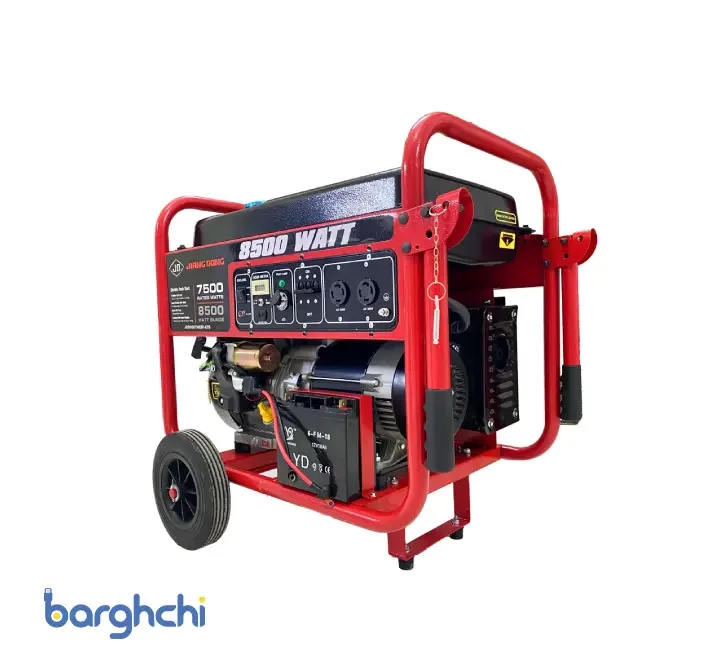 موتور برق بنزینی سه فاز جیانگ دانگ مدل JD8500THEBT_ATS