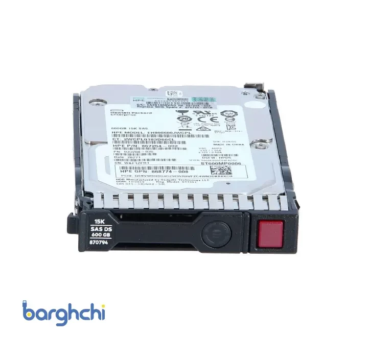 هارد سرور HDD اچ پی 600GB SAS 12G 15K SFF