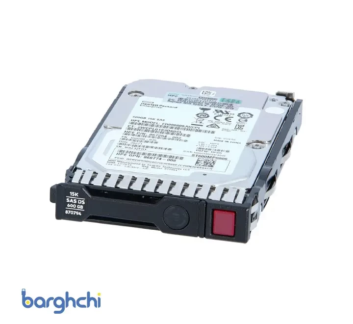 هارد سرور HDD اچ پی 600GB SAS 12G 15K SFF