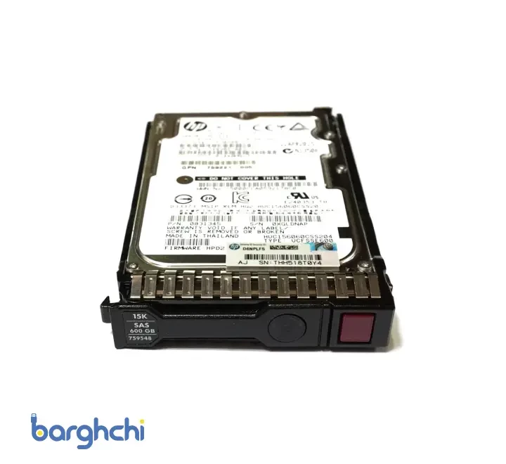 هارد سرور HDD اچ پی 600GB SAS 12G 15K SFF