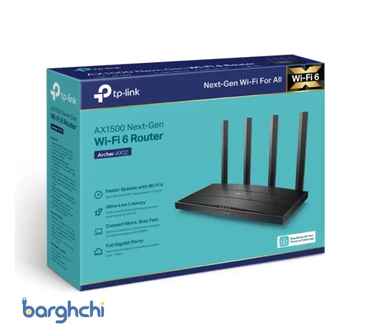 روتر بی سیم تی پی لینک مدل Archer AX12
