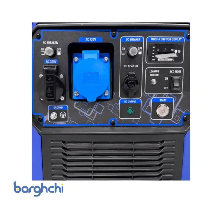 موتور برق بنزینی کیفی زونگشن مدل BQH6200E-Inverter ریموت دار