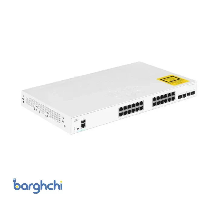 سوئیچ 24 پورت سیسکو مدل CBS350-24P-4G