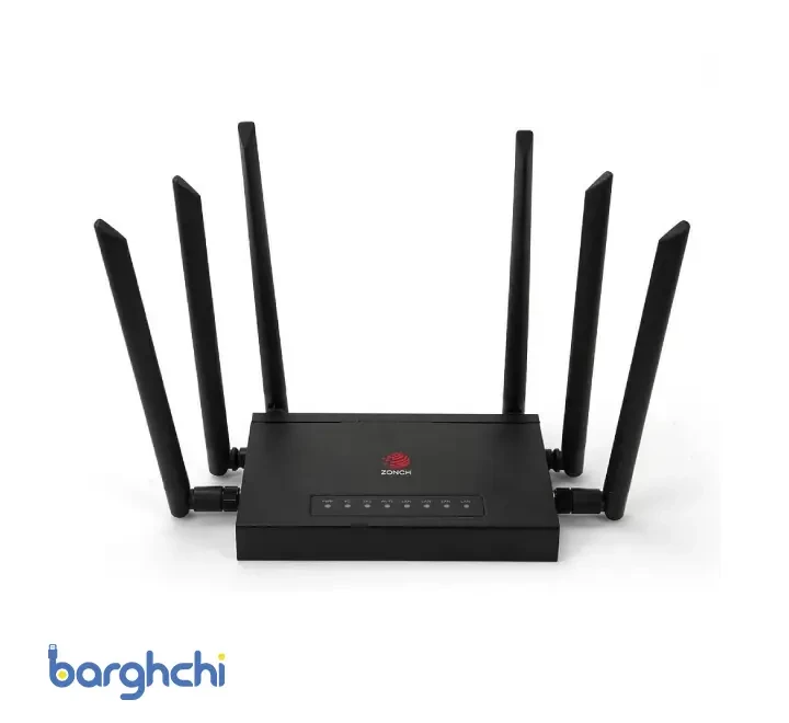مودم روتر 4G LTE بی سیم N300 زونچ مدل B825
