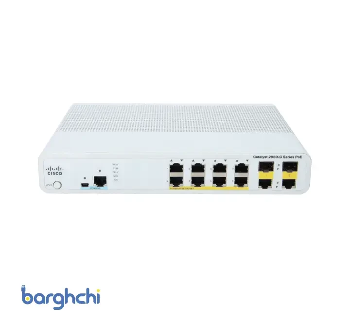 سوئیچ سیسکو مدل WS-C2960C-8PC-L