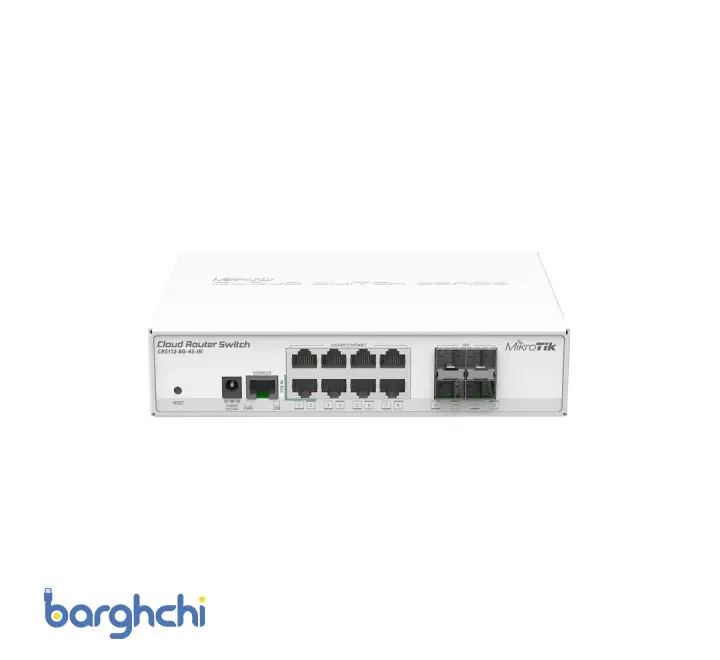 روتر سوئیچ میکروتیک مدل CRS112-8G-4S-IN