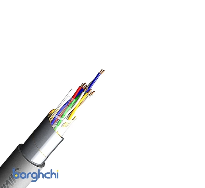 کابل مخابراتی هوایی طوسی سیمیا 0.6*2*2