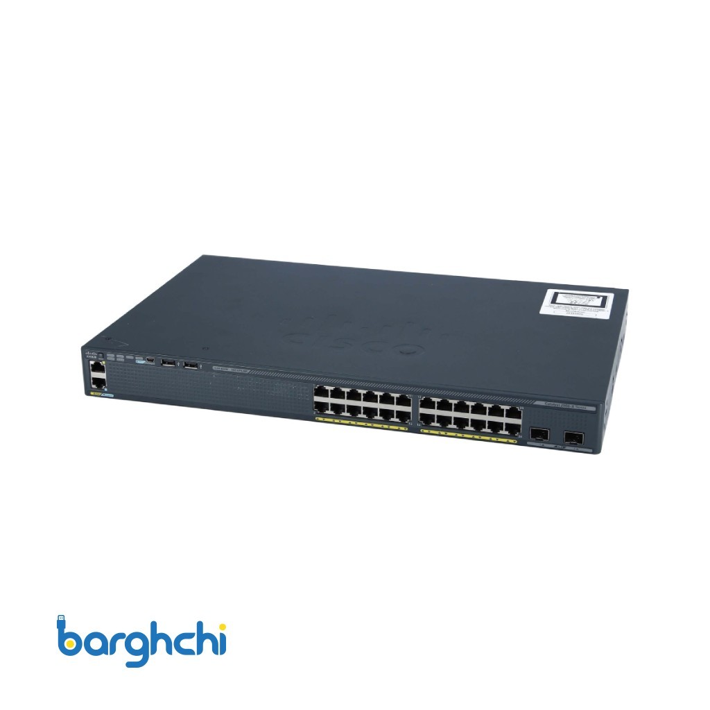 سوئیچ سیسکو مدل WS-C2960X-24TD-L