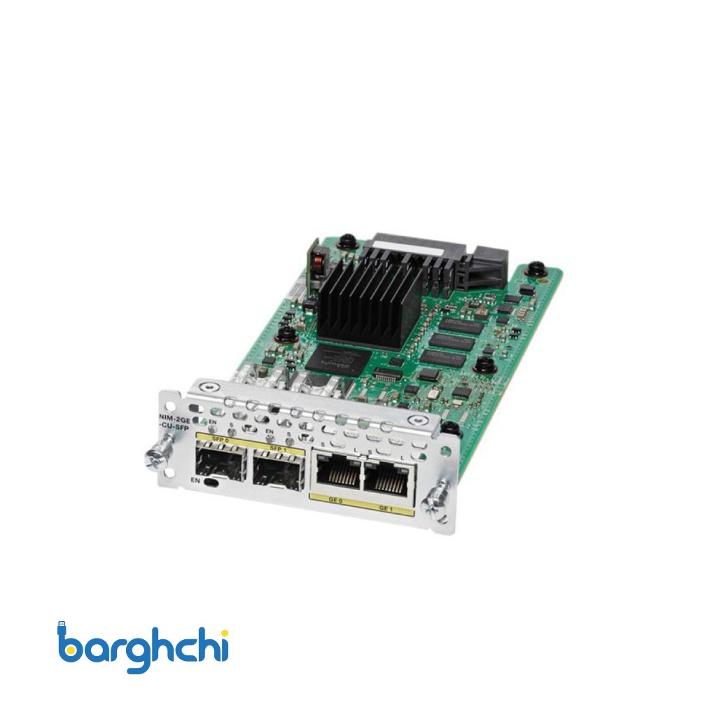 ماژول شبکه سیسکو مدل NIM-2GE-CU-SFP