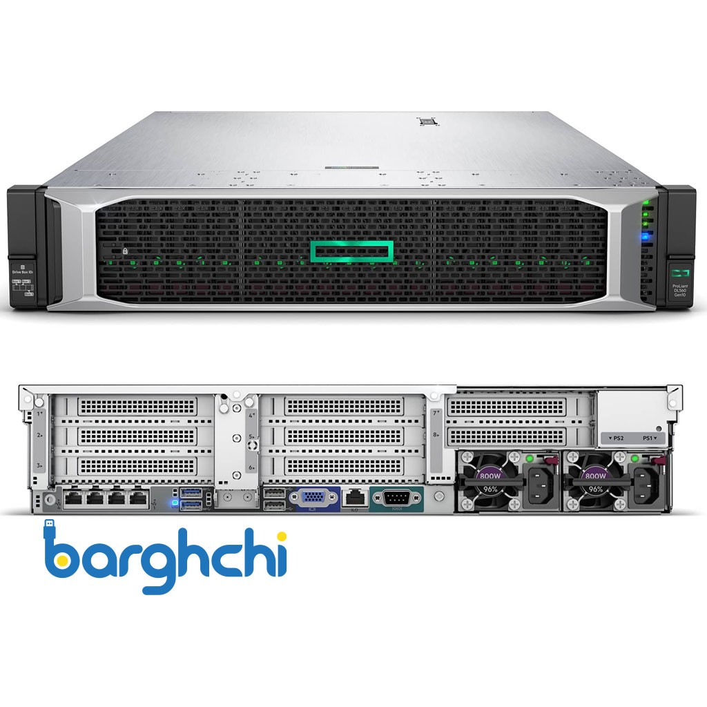 سرور HPE DL380 Gen10 8LFF CTO مدل 868706B21