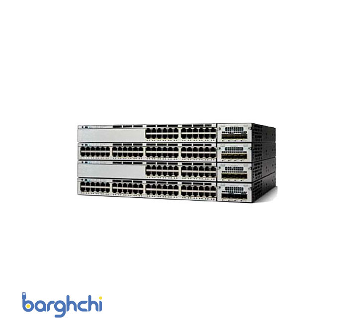 سوئیچ 24 پورت سیسکو مدل WS-C3750X-24T-S