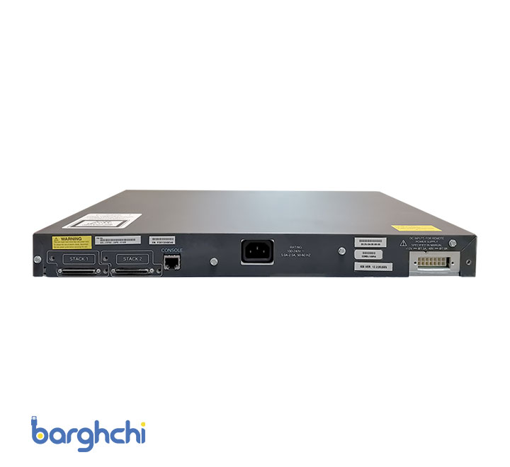 سوئیچ 24 پورت سیسکو مدل WS-C3750-24PS-S