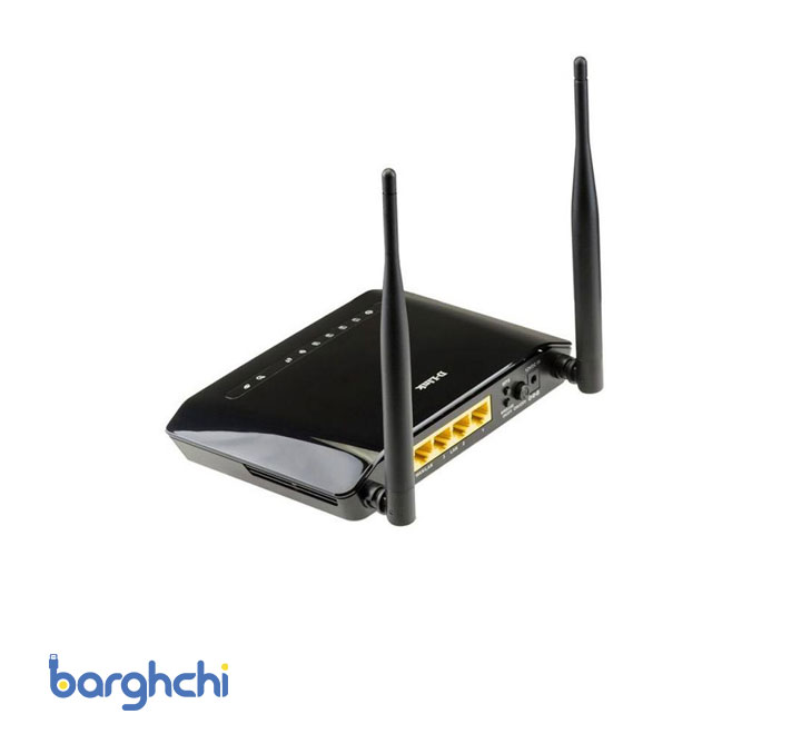 مودم روتر ADSL2 Plus بی‌ سیم N300 دی-لینک مدل DSL-2740U