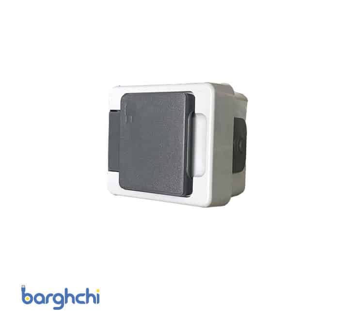 پریز برق ارت دار مدل صنعتی روکار