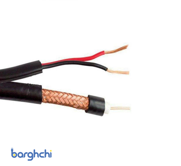 کابل RG59 ترکیبی مدل BD-1ETN طول 100 متر