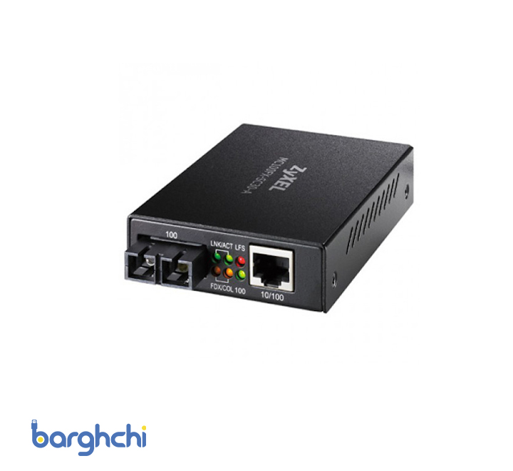 مبدل فیبرنوری به اترنت زایکسل MC1000-SFP-FP