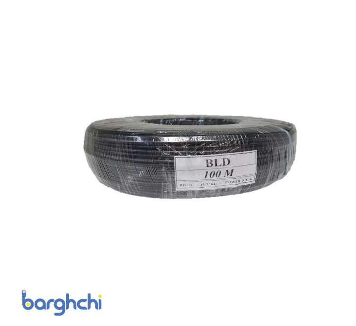کابل RG59 ترکیبی مدل BD-1ETN طول 100 متر