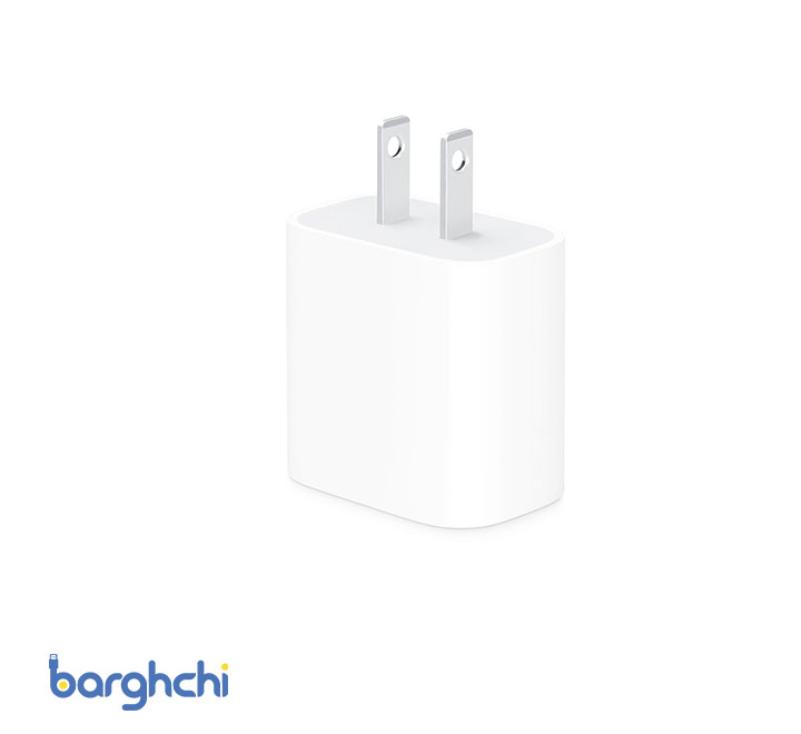 آداپتور شارژر USB-C اپل 20 وات اصلی (اورجینال)