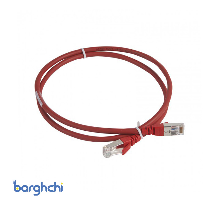 پچ کورد لگراند CAT6A SFTP LSZH یک متری قرمز