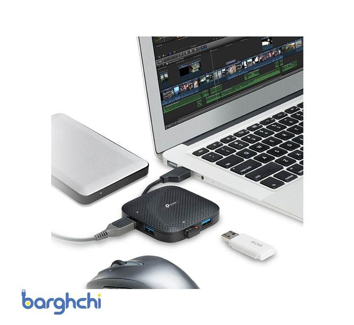 هاب 4 پورت USB 3.0 تی پی لینک مدل UH400