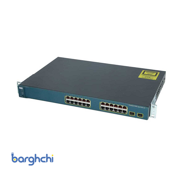 سوئیچ 24 پورت سیسکو مدل WS-C3560-24PS-S