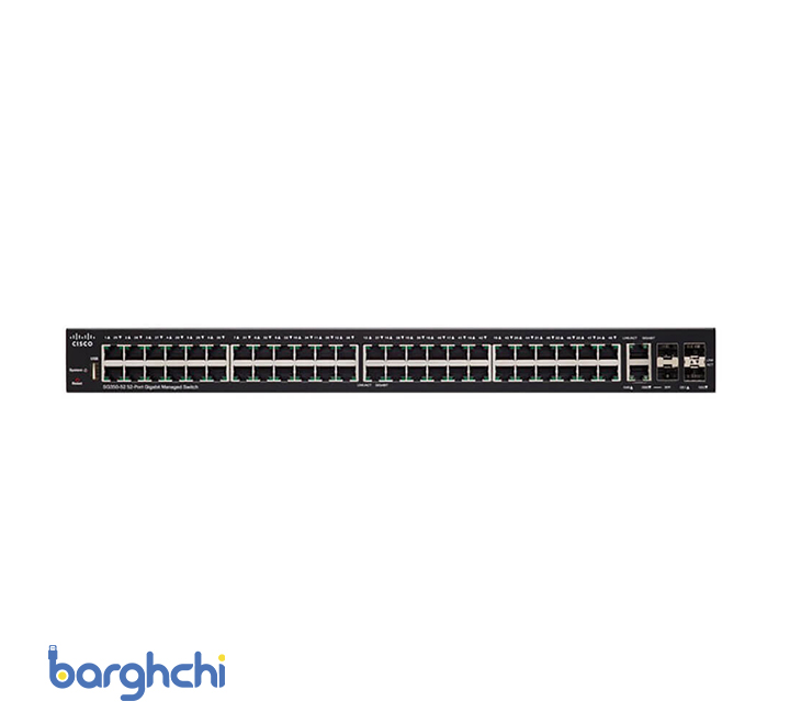 سوئیچ 48 پورت سیسکو مدل SG350-52