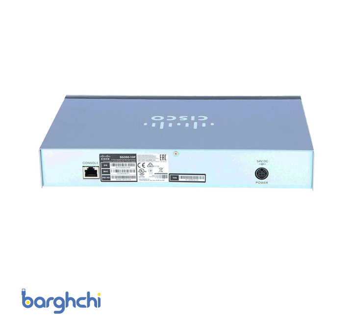 سوئیچ 10 پورت سیسکو مدل SG350-10P