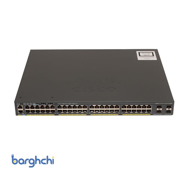 سوئیچ 48 پورت سیسکو مدل WS-C2960X-48LPS-L