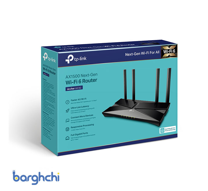 روتر دوبانده تی پی لینک مدل AX10