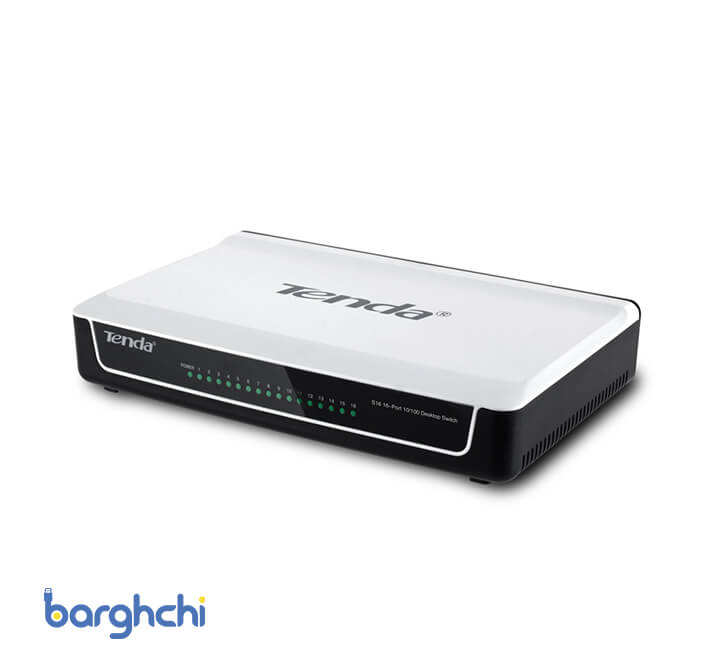 سوئیچ شبکه 16 پورت تندا مدل S16