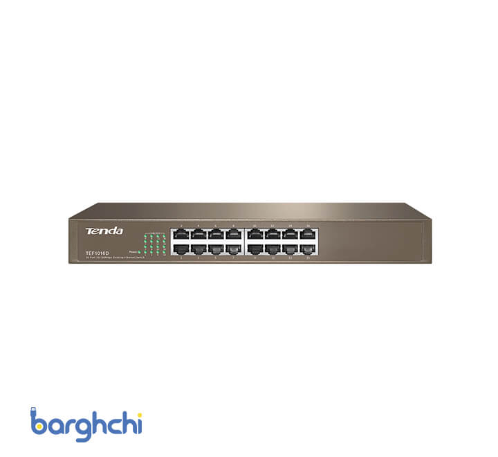 سوئیچ شبکه 16 پورت تندا مدل TEF1016D